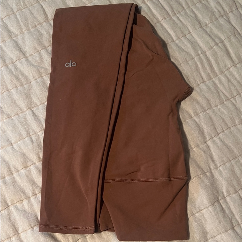 ALO Yoga Chocolate Brown Leggings